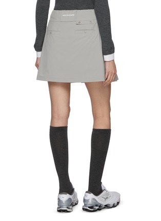 背面 - 点击放大 - SOUTHCAPE - Pocket Attached Pleated Mini Skirt