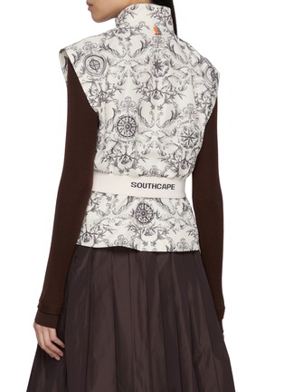 背面 - 点击放大 - SOUTHCAPE - 印花拉链背心