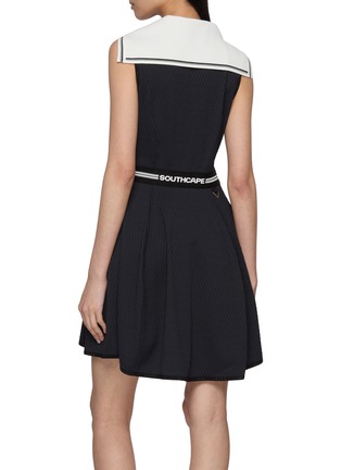 背面 - 点击放大 - SOUTHCAPE - 水手服领连衣裙