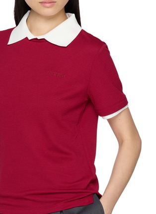  - SOUTHCAPE - Contrast Collar Polo Top