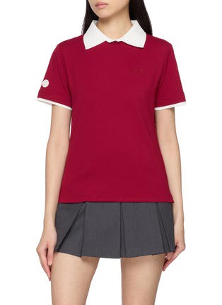 首图 - 点击放大 - SOUTHCAPE - Contrast Collar Polo Top