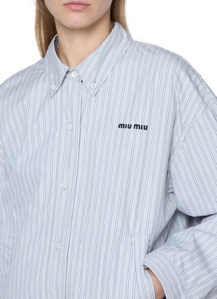  - MIU MIU - Long Sleeve Striped Jacket