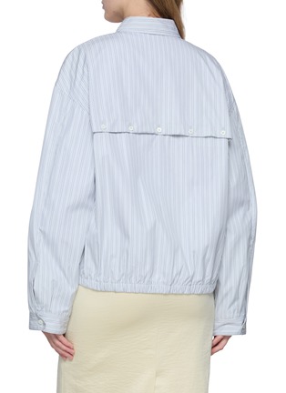 背面 - 点击放大 - MIU MIU - Long Sleeve Striped Jacket