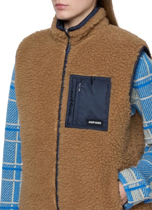  - MIU MIU - Teddy Wool Down Vest