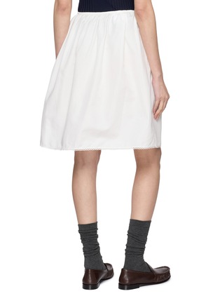 背面 - 点击放大 - MIU MIU - 立体贴袋中长半身裙