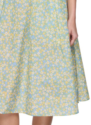  - PRADA - 碎花印花中长半身裙