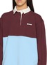  - PRADA - 撞色长袖 POLO 衫