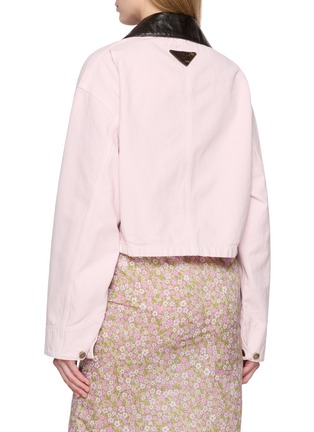 背面 - 点击放大 - PRADA - 口袋饰牛仔夹克