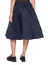 背面 - 点击放大 - PRADA - Quilted Pleated Midi Skirt