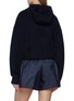 背面 - 点击放大 - PRADA - Half Zip Wool Cashmere Hoodie