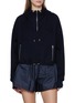 首图 - 点击放大 - PRADA - Half Zip Wool Cashmere Hoodie
