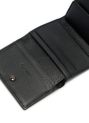 细节 - 点击放大 - DISCORD YOHJI YAMAMOTO - Trifold Leather Wallet