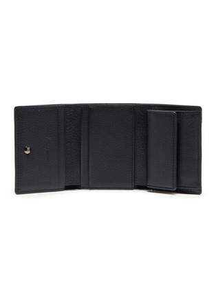 模特儿示范图 - 点击放大 - DISCORD YOHJI YAMAMOTO - Trifold Leather Wallet