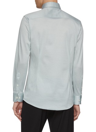 背面 - 点击放大 - ETON - Filo di Scozia Knit Cotton Jersey Shirt