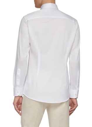 背面 - 点击放大 - ETON - Filo di Scozia Knit Cotton Jersey Shirt