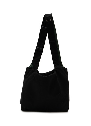 细节 - 点击放大 - DISCORD YOHJI YAMAMOTO - Rev Dot Leather Tote Bag