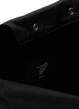  - DISCORD YOHJI YAMAMOTO - Small Rev Dot Leather Tote Bag