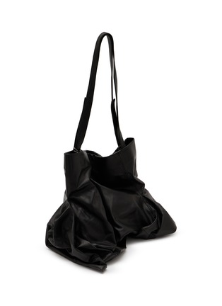 细节 - 点击放大 - DISCORD YOHJI YAMAMOTO BAGS - Unevenness Leather Tote Bag