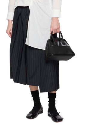 正面 -点击放大 - DISCORD YOHJI YAMAMOTO - Small Translucent Leather Shoulder Bag