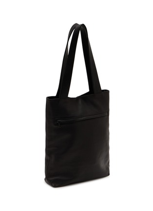 细节 - 点击放大 - DISCORD YOHJI YAMAMOTO BAGS - Small Clasp Pocket Leather Tote Bag
