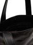 细节 - 点击放大 - DISCORD YOHJI YAMAMOTO BAGS - Small Clasp Pocket Leather Tote Bag