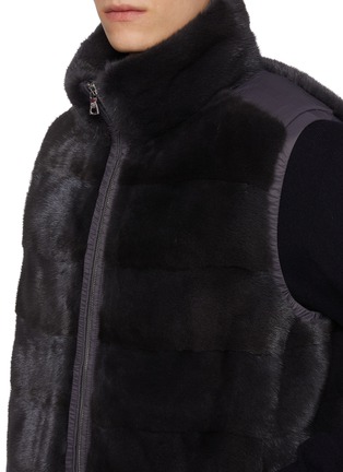  - KRUF - Milk Fur Puffer Vest
