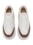 细节 - 点击放大 - CHLOÉ - Nama Leather Women's Platform Sneakers