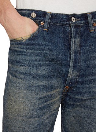  - NEW MANUAL - #002 1942 LV Moustache Effect Dark Wash Jeans