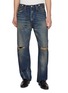 首图 - 点击放大 首图 - 点击放大 - NEW MANUAL - #002 1942 LV Moustache Effect Dark Wash Jeans