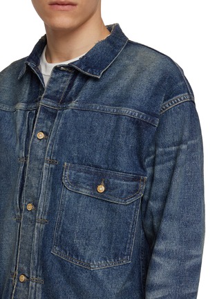  - NEW MANUAL - #012 LV 36'S T-Back Medium Wash Denim Jacket