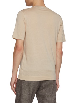 背面 - 点击放大 - JOHN SMEDLEY - Sea Island Cotton T-Shirt