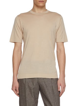 首图 - 点击放大 - JOHN SMEDLEY - Sea Island Cotton T-Shirt