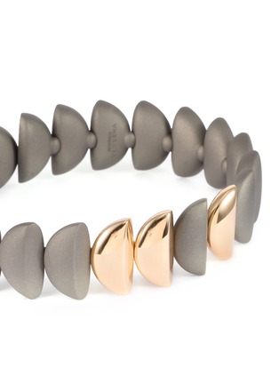 细节 - 点击放大 - VHERNIER - Endless 18K Rose Gold Titanium Bracelet