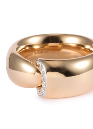 细节 - 点击放大 - VHERNIER - Calla The One 18K Rose Gold Diamond Ring — EU 54