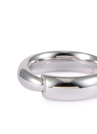 细节 - 点击放大 - VHERNIER - Calla The One 18K White Gold Diamond Ring — EU 54