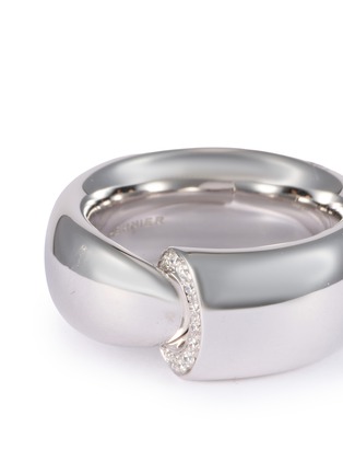 细节 - 点击放大 - VHERNIER - Calla The One 18K White Gold Diamond Ring — EU 54