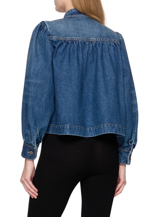 背面 - 点击放大 - CHLOÉ - Puff Sleeve Denim Jacket