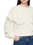  - CHLOÉ - Capelet Layered Wool Cashmere Knit Cardigan