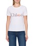 首图 - 点击放大 - CHLOÉ - Logo Passionfruit Print Cotton Jersey T-Shirt