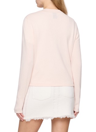 背面 - 点击放大 - BARRIE - 抽象花卉针织开衫