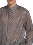  - DRIES VAN NOTEN - Long Sleeve Starburst Polka Dot Cotton Voile Shirt