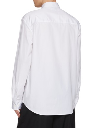 背面 - 点击放大 - DRIES VAN NOTEN - Long Sleeve Rainbow Sparkle Cotton Poplin Shirt