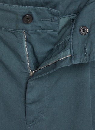  - DRIES VAN NOTEN - Straight Leg Pencks Cotton Twill Pants