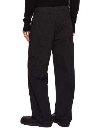 背面 - 点击放大 - DRIES VAN NOTEN - Pickerbys Cargo Pocket Straight Leg Cotton Pants