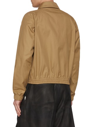 背面 - 点击放大 - DRIES VAN NOTEN - Reversible Cotton Zip Up Jacket