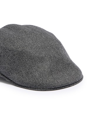 细节 - 点击放大 - BORSALINO - Pargi Wool Blend Flat Cap