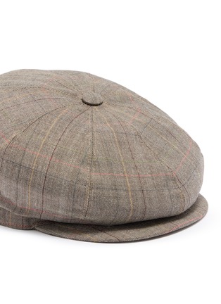 细节 - 点击放大 - BORSALINO - Cesare Wool Flat Cap