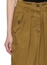  - DRIES VAN NOTEN - Savannah Overdyed Cupro Cargo Skirt