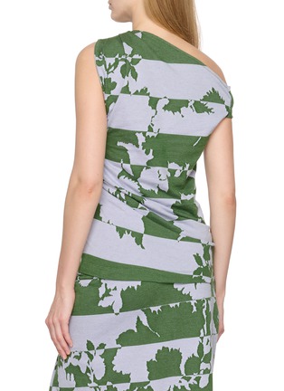 背面 - 点击放大 - DRIES VAN NOTEN - 花纹斜肩上衣