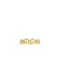 首图 - 点击放大 - LC COLLECTION JEWELLERY - Linked 18K Gold Diamond RIng — US 7